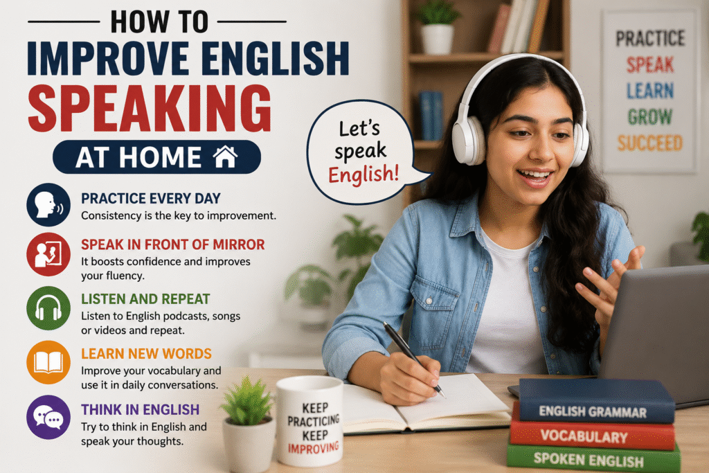 How to Develop English Speaking Skills at Home